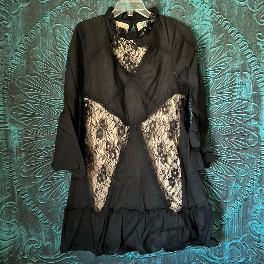 Black Linen Dress For Girls